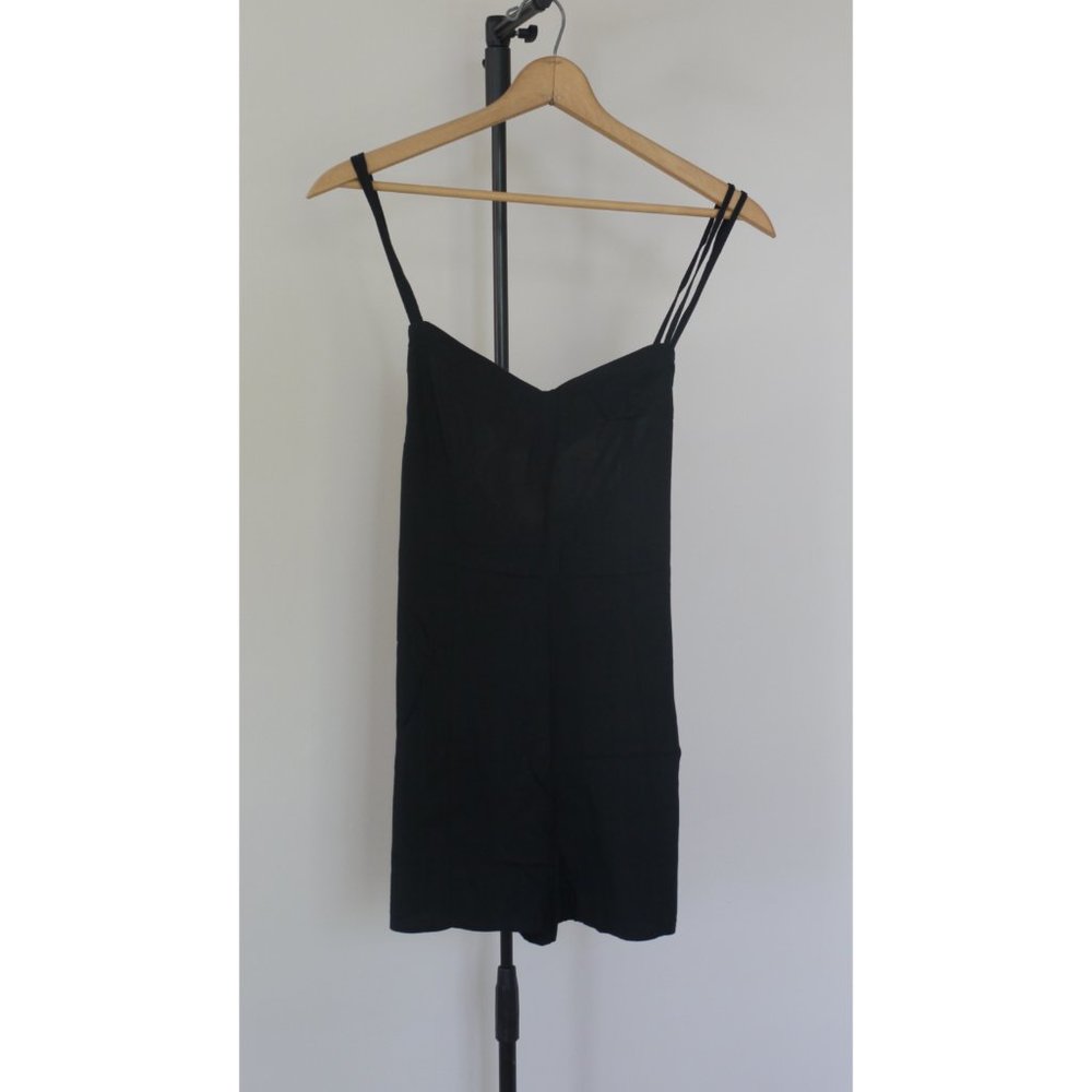 Urbanoutfitters Silence + Noise Black Romper